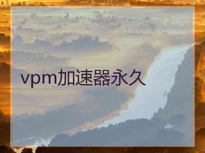 vpm加速器永久