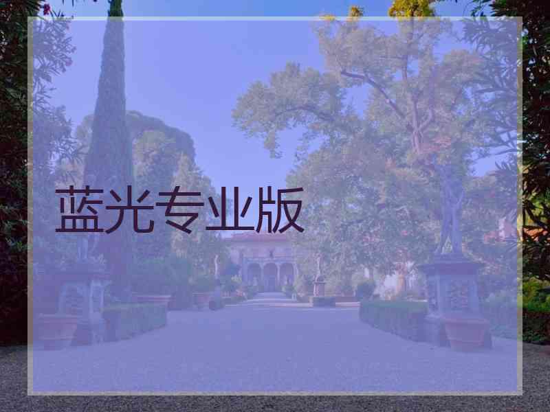 蓝光专业版