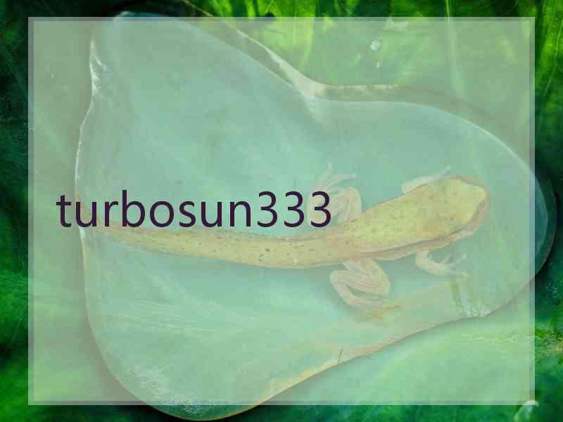 turbosun333