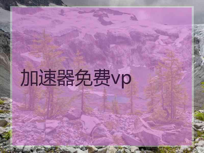 加速器免费vp