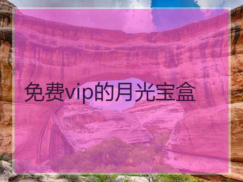 免费vip的月光宝盒