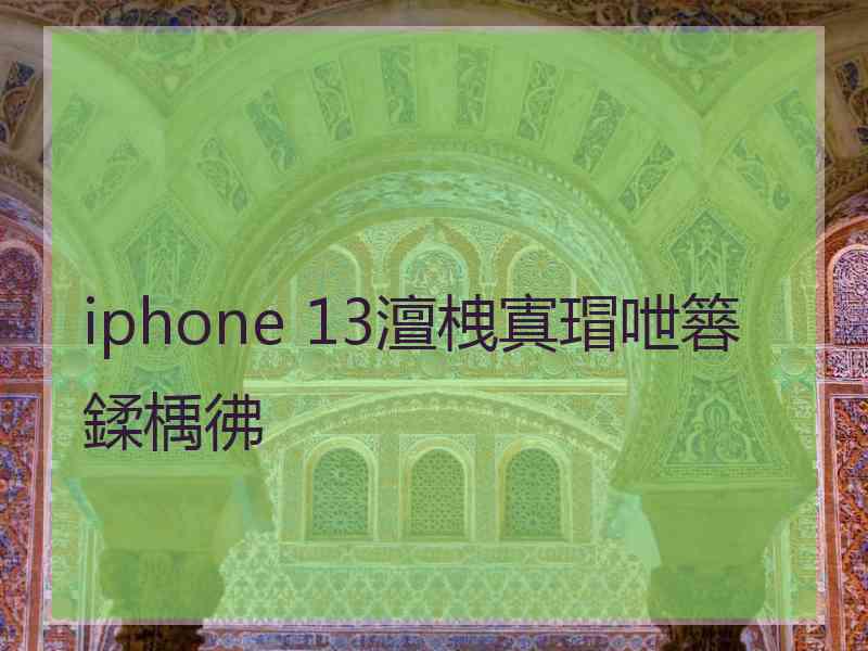 iphone 13澶栧寘瑁呭簭鍒楀彿