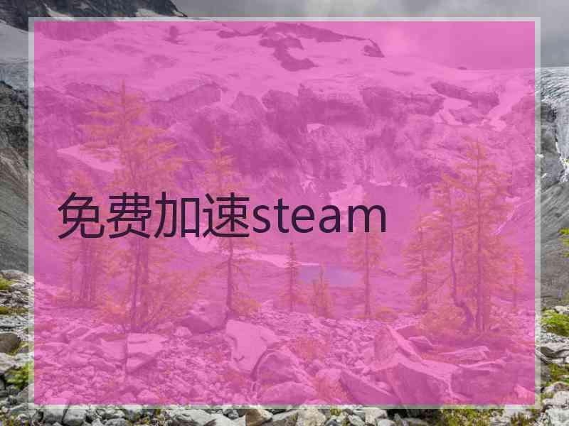 免费加速steam