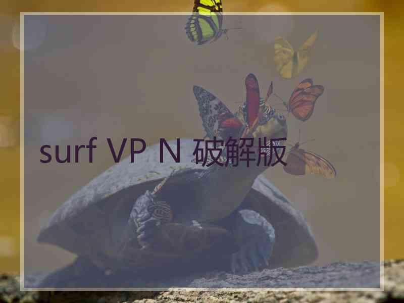 surf VP N 破解版