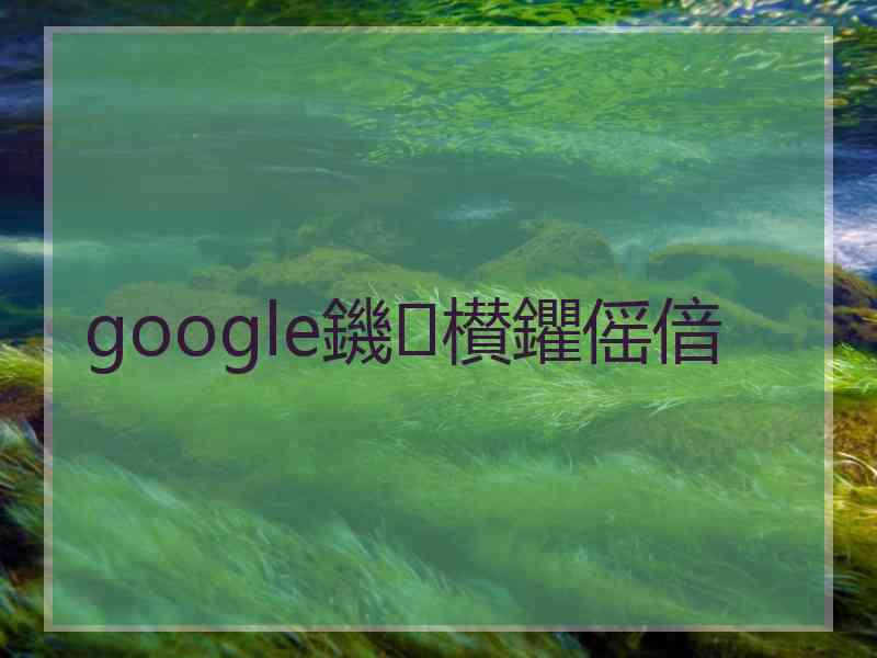 google鐖櫕鑺傜偣