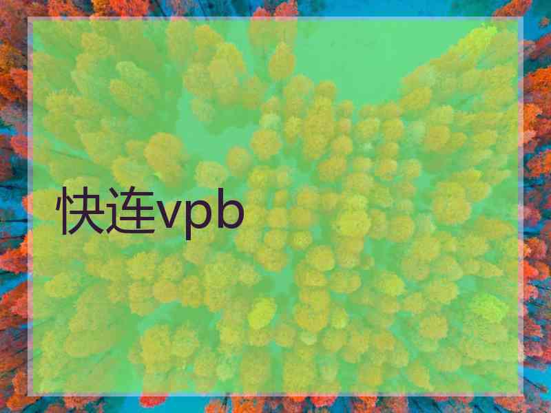 快连vpb