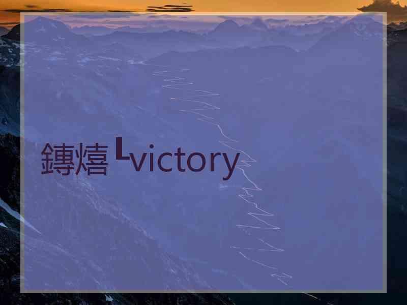 鏄熺┖victory