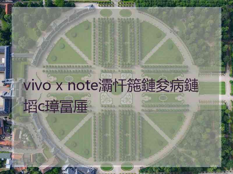 vivo x note灞忓箷鏈夋病鏈塪c璋冨厜