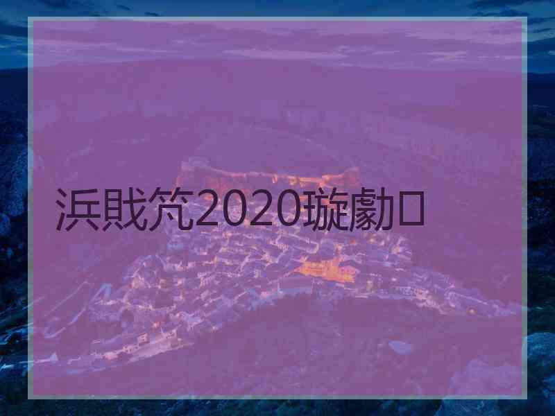 浜戝竼2020璇勮