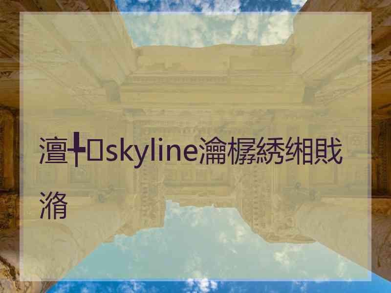 澶╄skyline瀹樼綉缃戝潃