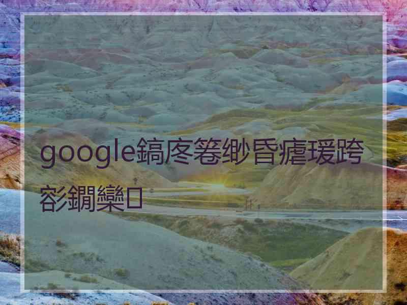 google鎬庝箞缈昏瘧瑗跨彮鐗欒