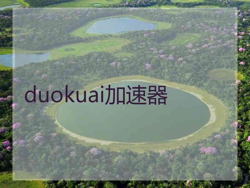 duokuai加速器