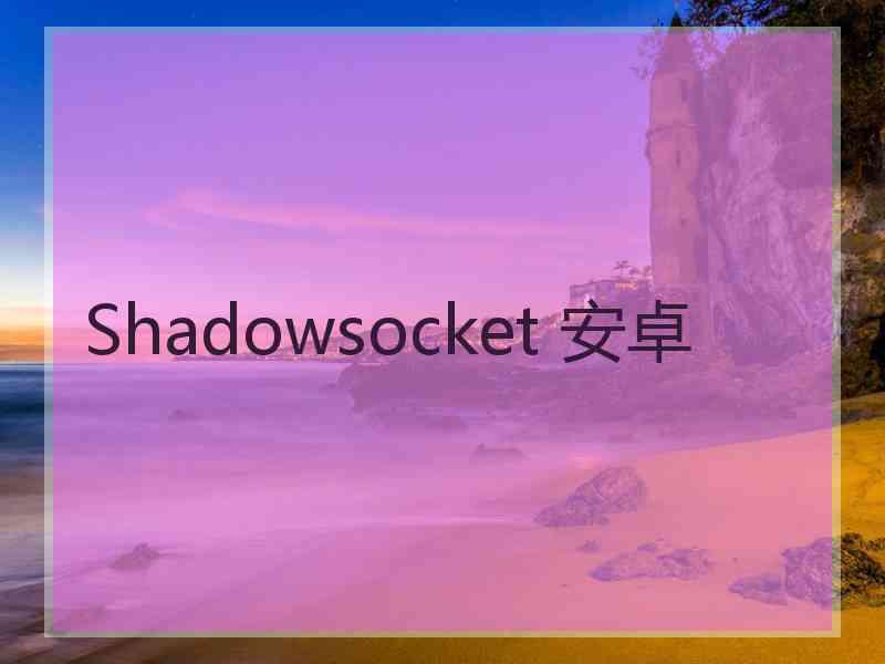 Shadowsocket 安卓