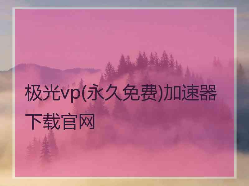 极光vp(永久免费)加速器下载官网