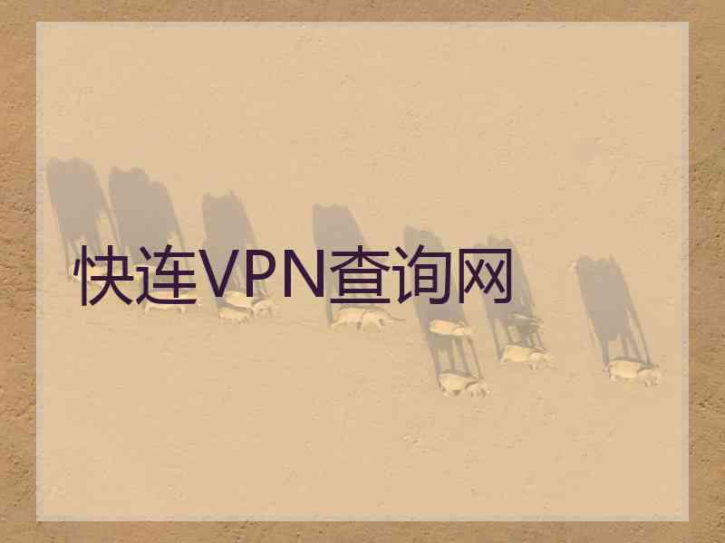 快连VPN查询网