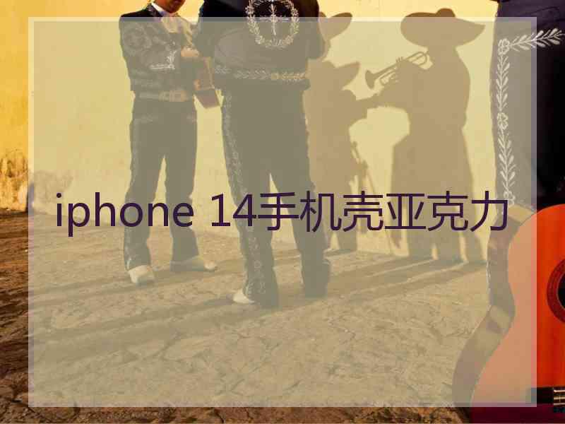 iphone 14手机壳亚克力