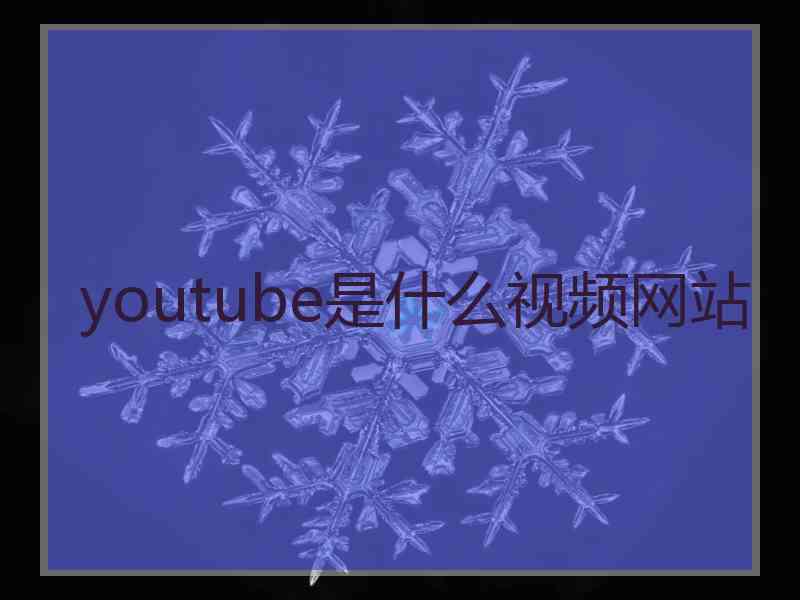 youtube是什么视频网站