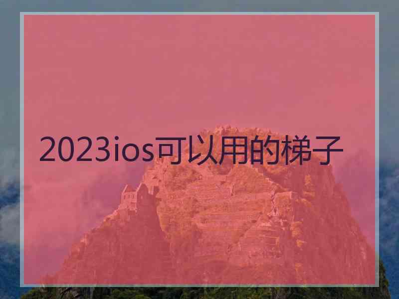 2023ios可以用的梯子