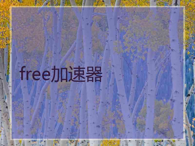 free加速器