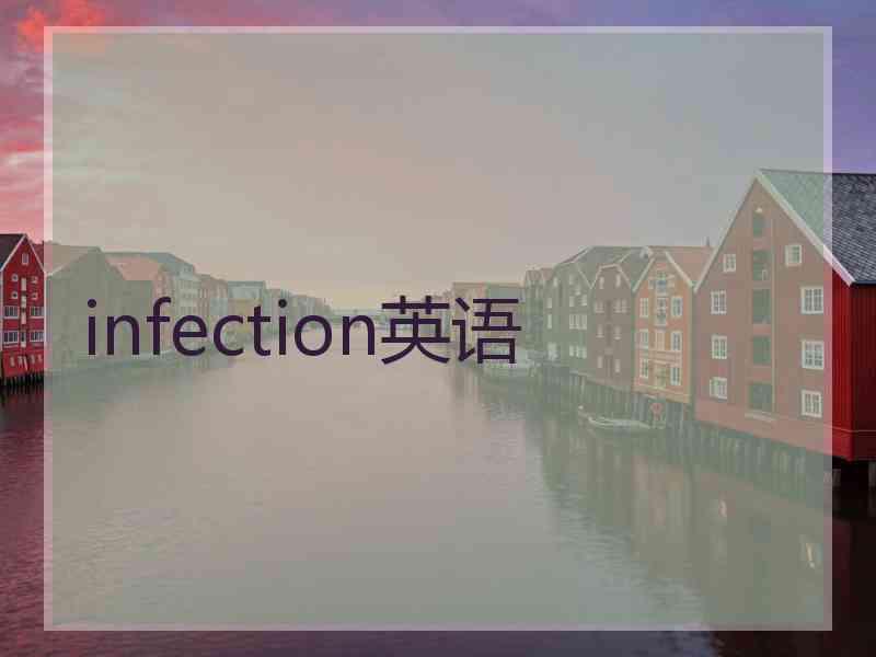 infection英语