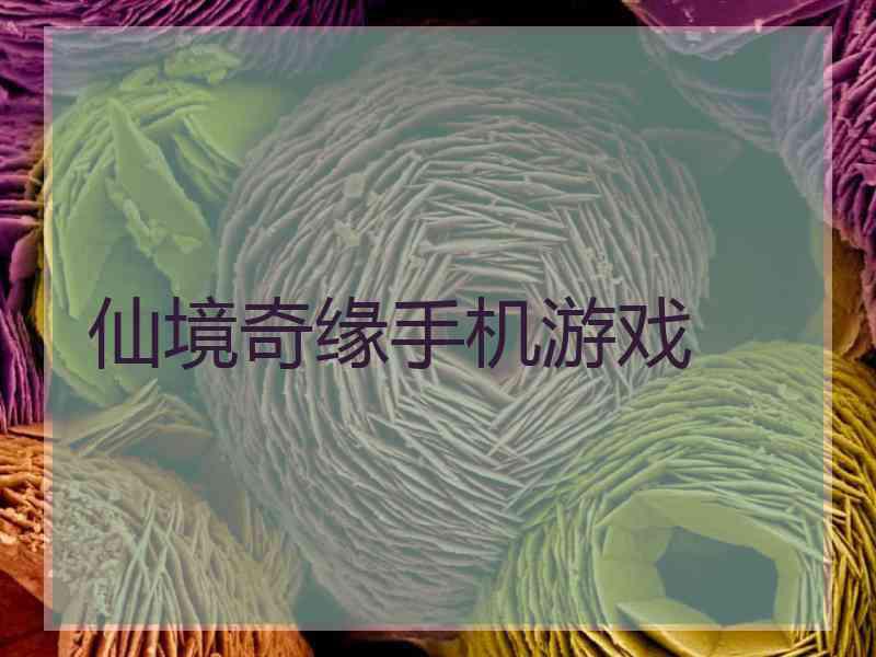 仙境奇缘手机游戏