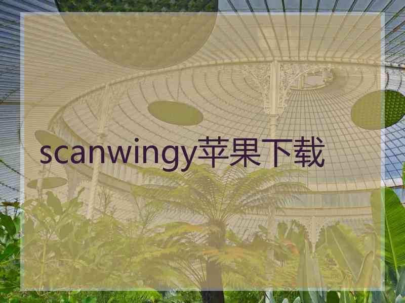 scanwingy苹果下载