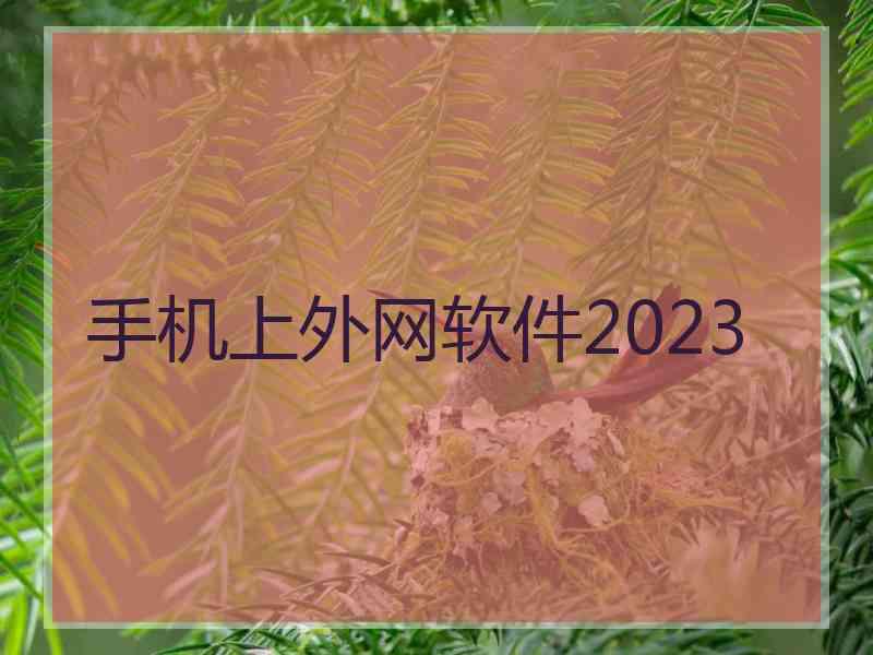 手机上外网软件2023