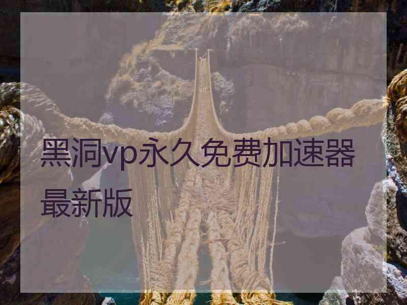 黑洞vp永久免费加速器最新版