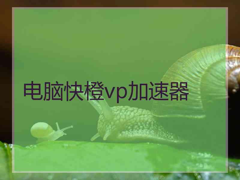 电脑快橙vp加速器