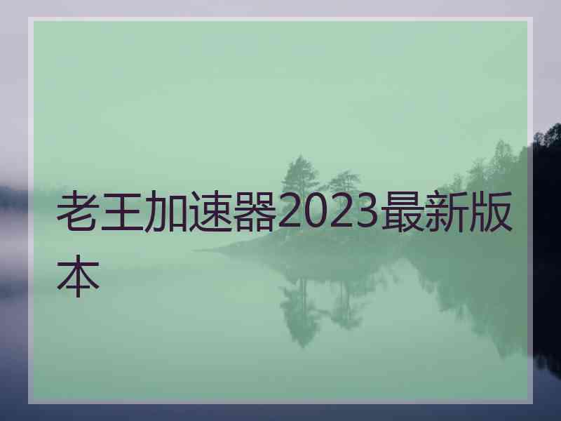 老王加速器2023最新版本