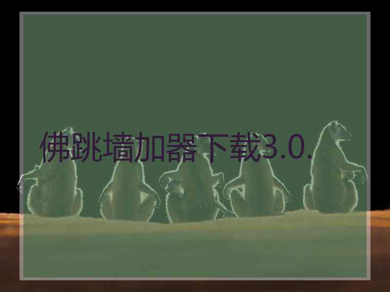 佛跳墙加器下载3.0.