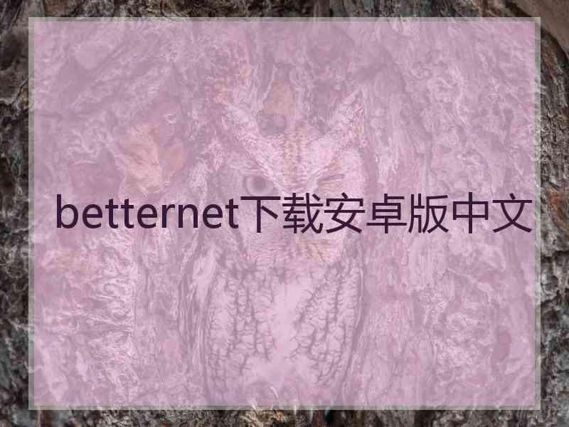 betternet下载安卓版中文