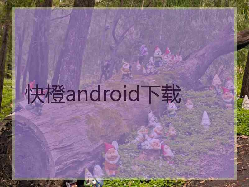 快橙android下载