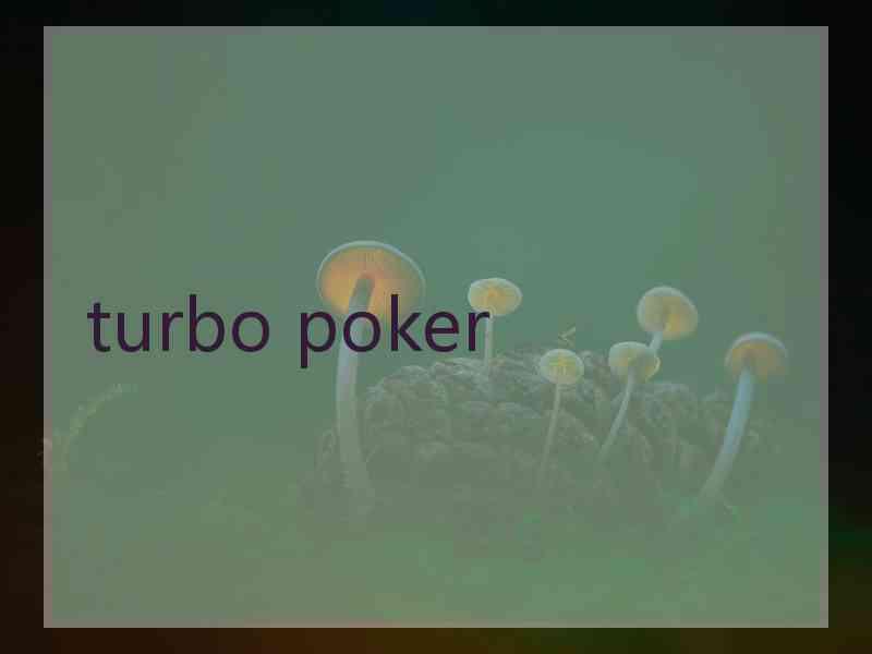 turbo poker