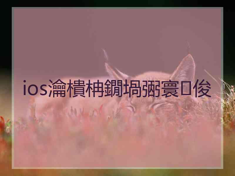 ios瀹樻柟鐗堝弻寰俊