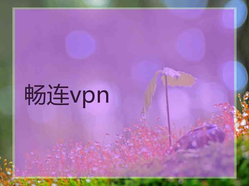 畅连vpn