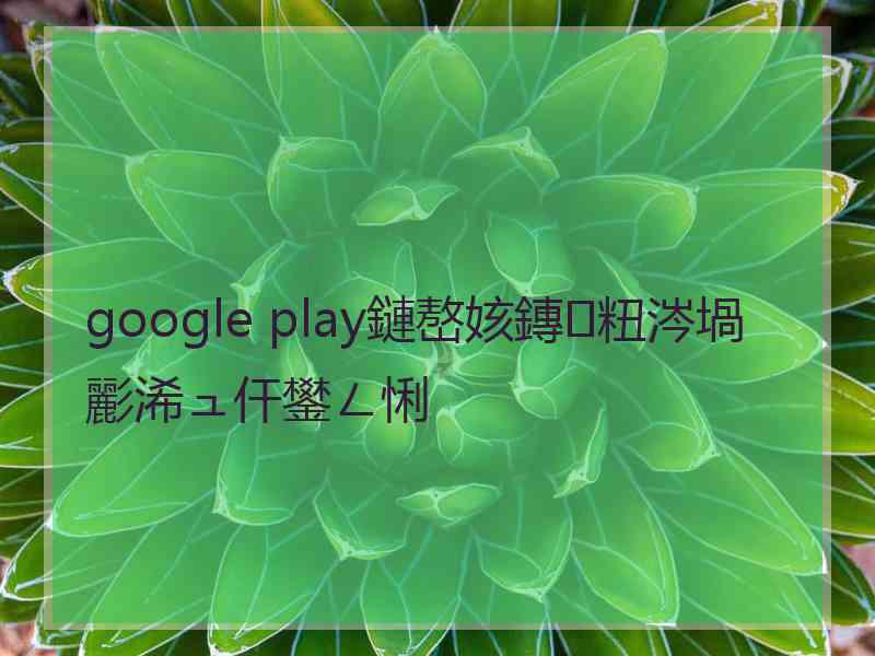 google play鏈嶅姟鏄粈涔堝彲浠ュ仠鐢ㄥ悧