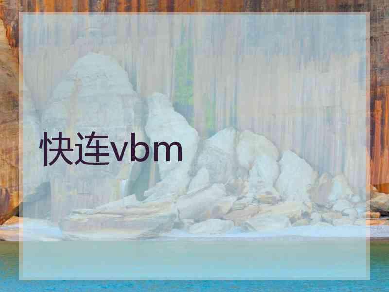 快连vbm