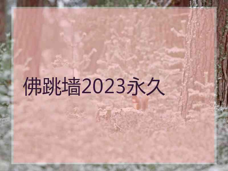 佛跳墙2023永久