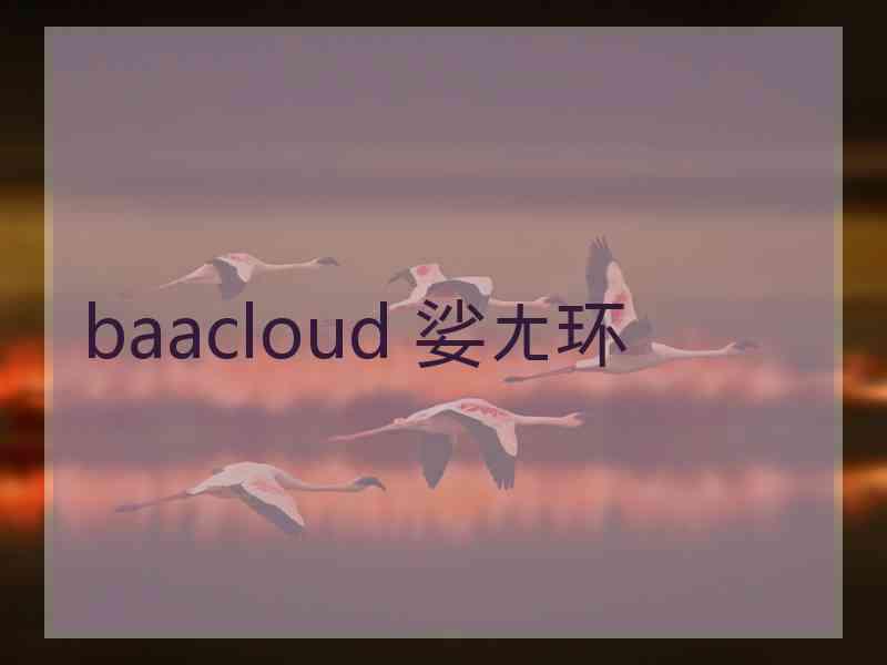 baacloud 娑ㄤ环