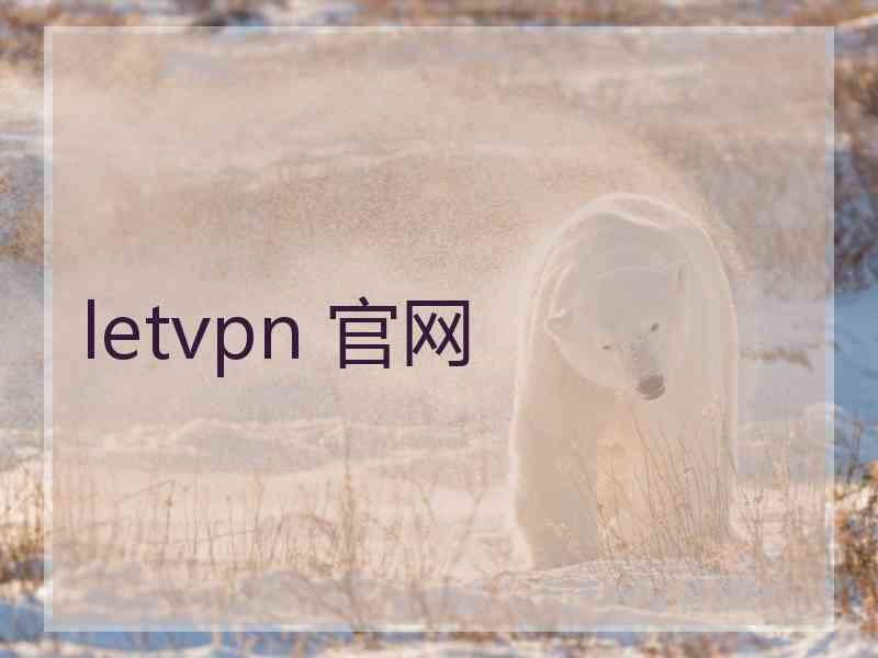 letvpn 官网