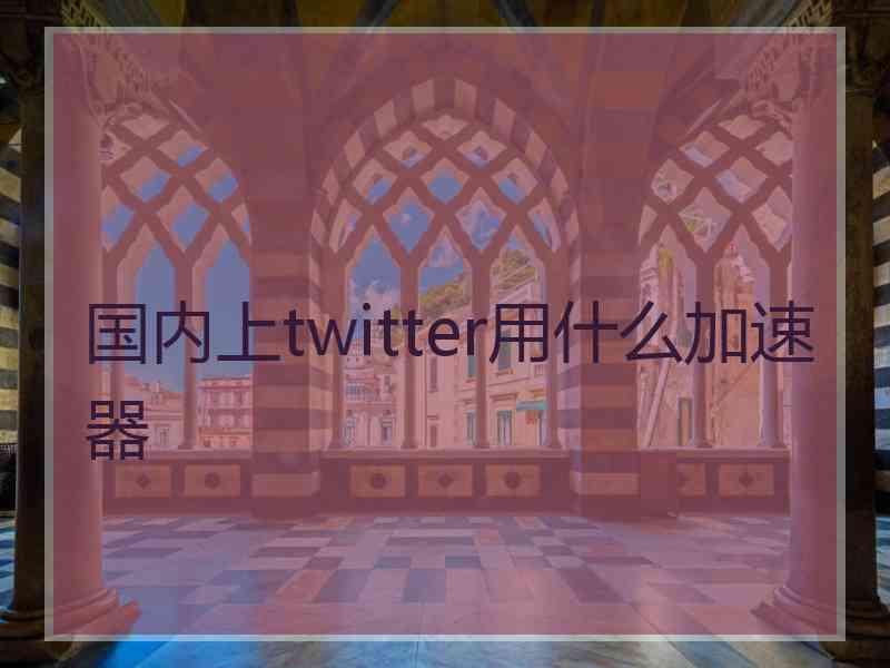 国内上twitter用什么加速器