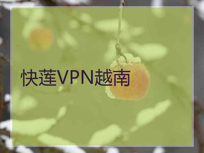 快莲VPN越南