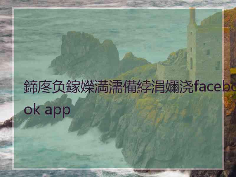 鍗庝负鎵嬫満濡備綍涓嬭浇facebook app