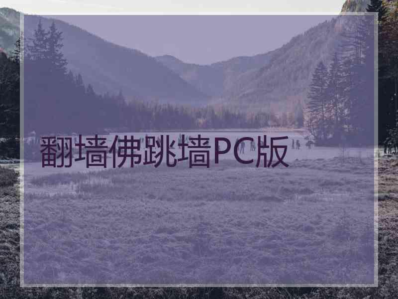 翻墙佛跳墙PC版